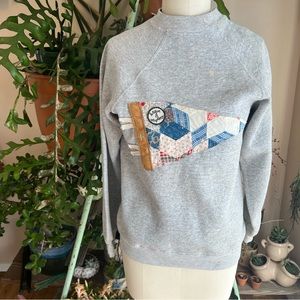 Watson & Mayberry Vintage Pullover with Handmade Pennant